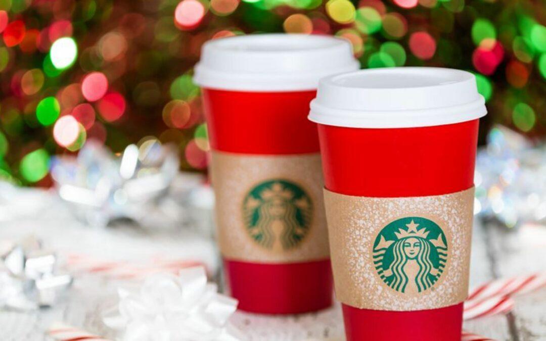 STARBUCKS CHRISTMAS DRINKS MENU