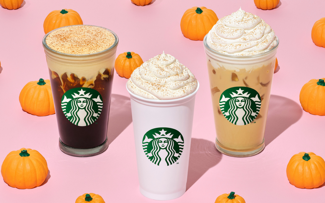 PUMPKIN SPICED LATTE SEASON HAS ARRIVED AT STARBUCKS